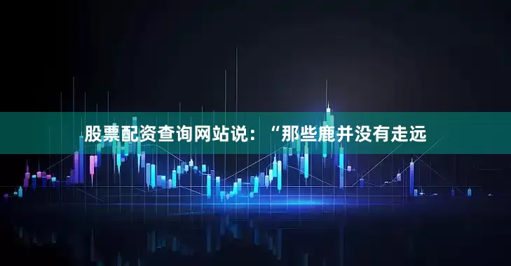 股票配资查询网站说：“那些鹿并没有走远