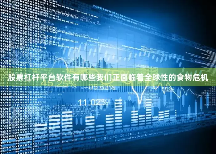 股票杠杆平台软件有哪些我们正面临着全球性的食物危机